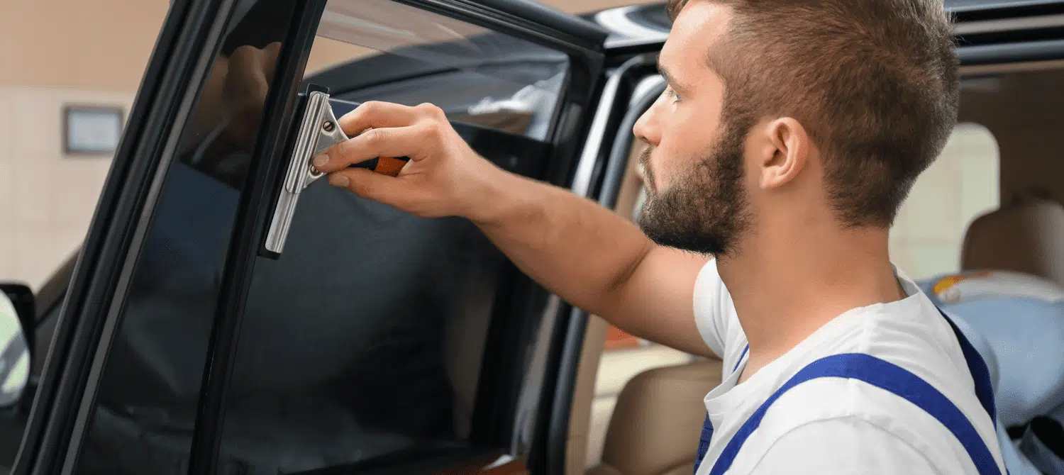 Custom automotive window tint solutions at The Tint Pros Orange County