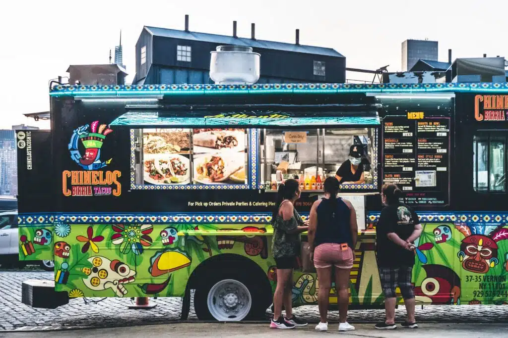 Newport Beach Food Truck Menu Board