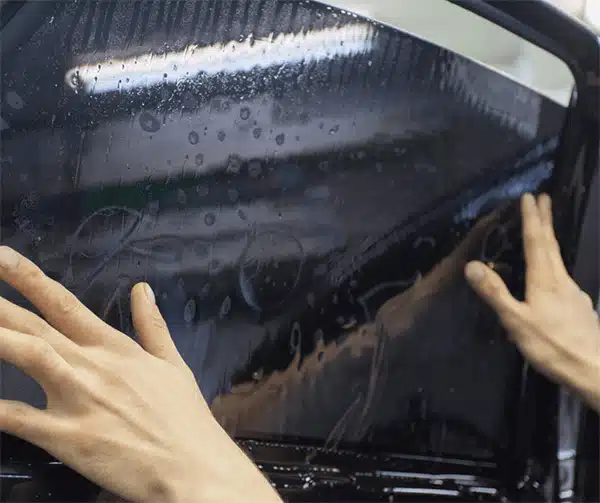 Auto window tinting service at The Tint Pros in Orange County