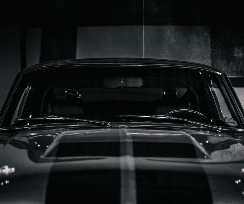 Windshield protection film installed on vehicle windshield in Orange County