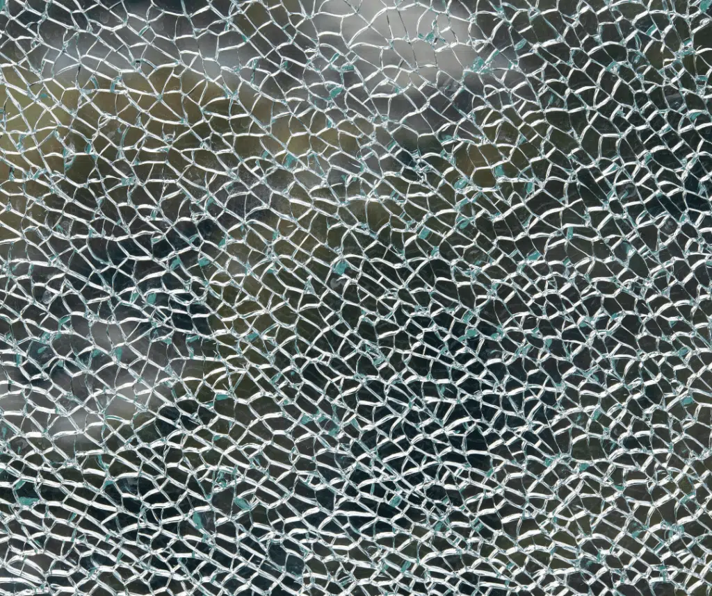 Commercial safety and security window film installed on storefront in Orange County